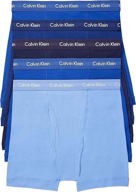 Calvin Klein Men's Underwear Cotton Classics 8-pack Boxer Brief, Large