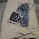 Westinghouse Heated Blanket Queen Size, Electric Heating Blanket with 10 Heating Levels, 1-12 Hours Auto Shut Off, Fast Heating Warming Blanket, Machine Washable(Queen,84x90 Inches, Beige)