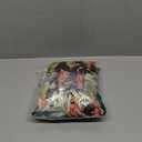 KEYUFANG Women 3 Piece Vocation Outfits Summer Suit Floral Kimono Cardigans Beach Cover Up Crop Cami Top Short Set, M