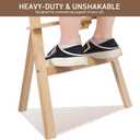 Wooden Easel Stand for Sign and Painting - Adjustable Artist Easel for Adults - Home & Wedding Display, Art Easel with Canvas Holder for Studio, Classroom