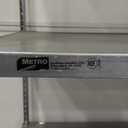 Metro Super Erecta 4-Shelf Industrial Solid Shelving Stem Caster Cart, Galvanized (5 ft x 5'8 ft x 1'8 ft)