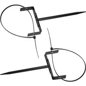 Downspout Bracket,Heavy Duty Size-Adjustable Storm-Proof Downpipe Bracket