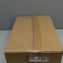 Melody House 2-Tier Utility Rolling Cart Storage Organizer Sofa Side Table with Wheels, Under Desk Mobile Trolley Organizer with Handle for Office Home Kitchen Organization, White