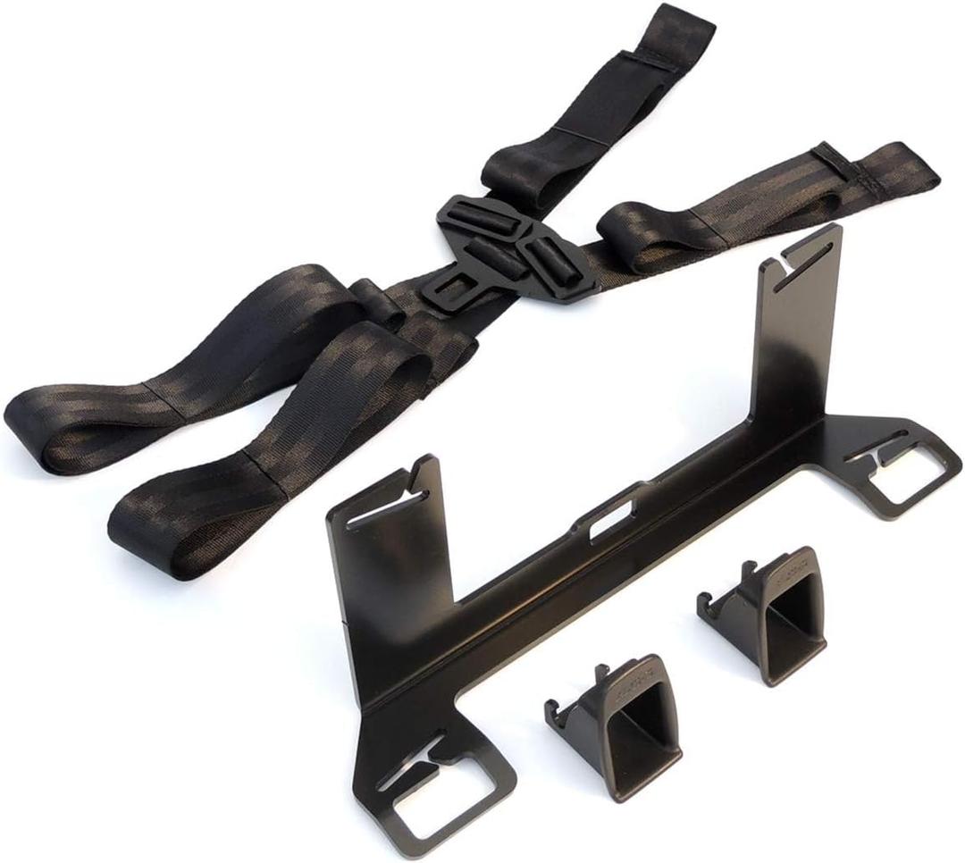 Universal Child Seat Restraint Anchor Mounting Kit for ISOFIX Belt Connector Latch Interface Bracket
