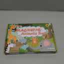 Toys for Toddlers, 11 Magnetic Wooden Animals Train Set, Montessori Toys for Toddlers, Preschool Learning Activities for Kids, Birthday Gifts for Boys, Girls