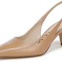 Sam Edelman Women's Bianka Sling Pump French Sand Leather 7.5 M
