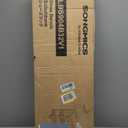 SONGMICS Bamboo Shoe Bench, 3-Tier Shoe Rack Organizer for Entryway, Living Room, Bench Seat Holds Up to 300 lb, 11.9 x 35.4 x 19.2 Inches, Rustic Walnut and Slate Gray ULBS904B32