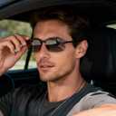 YIMI Polarized Photochromic Driving z87 Sunglasses For Men Women Day and Night safety glasses
