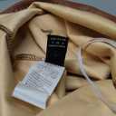 MakeMeChic Women's Leather Corset Tops Strapless Tube Asymmetrical Ruched Backless Crop Going Out Tops (Brown), Small