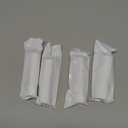 4 Pack Replacement Filters Compatible With Cobbe Handheld Shower Head, Water Filter For Water Softening, Removes Chlorine (White)