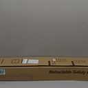 Retractable Baby Gates for Stairs, 55" Wide Baby Gate Dog Gate, 41" Tall Retractable Pet Gate for Doorways, Child Safety Gates Mesh Gate with Fiberglass Rods for Stairways, Hallways, Indoor/Outdoor (Black)