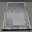 HIEEY Lighted Makeup Mirror, Hollywood Vanity Mirror with Lights, Three Color Lighting Modes, and 5X Magnification Mirror, Smart Touch Control, 360Rotation (17.3in,White,Gift Box)