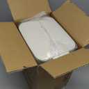 rejomiik Small Bathroom Trash Can with Lid Slim Soft Close Garbage Can Step Wastebasket Container Trash Bin for Office Bedroom Kitchen Living Room (1.9 Gallon Cream)