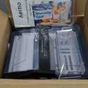 Aeitto Ice Makers Countertop, 9 Ice Cubes Release in 6 Mins, 26Lbs/24H, 2 Sizes of Bullet Ice Machine,Self-Cleaning Portable Ice Maker with Ice Scoop and Basket for Home Kitchen Office Bar RV, Black