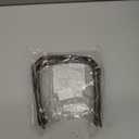 Sunglasses Shape Invisible Hair Hoops-Square Hairband Curly Thick Headband Square Invisible Hairband for Women & Men (Brown and black(3*pc), large) (1 Count (Pack of 1))