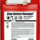 Squirrel Stopper Repellent Spray - Chipmunk & Squirrel Deterrent for Bird Feeders, Garden & Homes - Weather-Resistant Formula - Scent, Taste & Touch Barrier - Safe Around Kids & Pets - 1 Gallon