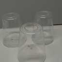 Kira Home Asher 6" Glass Shades, Clear Replacement Glass, 1.75" Fitter Size, 6" x 5.25", 3-Pack