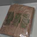 Smiry Rectangle Table Cloth Cover, Waterproof Elastic Fitted Picnic Tablecloth for 4 Foot Tables, Wipeable Flannel Backed Vinyl Tablecloths for Camping, Dining, Outdoor (Brown, 30" x 48")