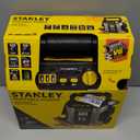 Stanley J309 Portable Power Station Jump Starter 600 Peak Amp Battery Booster, 3.1A USB Ports, Battery Clamps