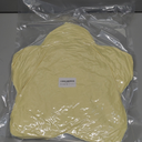 Xiashrk Star Pillow, Decorative Throw Pillows for Bed Couch, 15" Star Shaped Pillow Plush Floor Cushions Room Decor Pillow with Soft Faux Rabbit Fur for Sofa Bedroom Living Room (Goose Yellow)