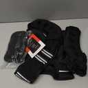 ZELUS Weighted Vest, 6lb/ 8lb/ 12lb/ 16lb/ 20lb/ 25lb/ 30lb Weight Vest with Reflective Stripe for Workout, Strength Training, Running, Fitness, Muscle Building, Weight Loss, Weightlifting, Black(12 lb)