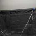 Trekassy 60" Large Rectangle Platform Tree Swing for Kids Adults, 700lb Capacity Outdoor Flying Swing, 900D Oxford Waterproof Giant Swings with 2 Hanging Straps for Backyard- Black