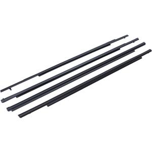 ApplianPar Front Rear Door Window Belt Moulding Trim Weatherstrip Seal Set for Mitsubishi Outlander Sport ASX RVR 2011-2020
