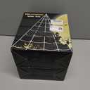 2 x 200" Halloween Spider Web + 59" Giant Spider Decorations, Triangular Huge Spiders Web and Hairy Scary Fake Spider, for Indoor Outdoor Porch Yard, Scary Haunted House Party, and Halloween Dcor