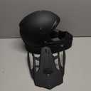 GLX GX23 Dirt Bike/Motocross Helmet - Matte Black, X-Large - DOT Approved (Black, XL)