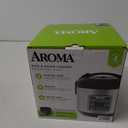 AROMA Digital Rice Cooker, 4-Cup (Uncooked) / 8-Cup (Cooked), Steamer, Grain Cooker, Multicooker, 2 Qt, Stainless Steel Exterior, ARC-914SBD