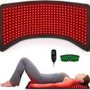 Red Light Therapy, Infrared Light Therapy 31.6" * 11.8" Large Wrap Pad 360LEDs for Body Back Waist Knee Joint Pain Relief, Muscle Repair, Decrease Inflammation, Ideal Gift