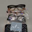 CCVOO Stylish Reading Glasses for Women, Eyeglasses, Blue Light Readers for Women, Computer Eye Glasses, Cheaters, 1.5