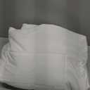 DOWNCOOL Comforters Queen Size, Duvet Insert, White All Season Duvet, Lightweight Quilt, Down Alternative Hotel Comforter (White, Queen 88x92 Inches)