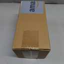 360Rotating Makeup Brushes holder with Lid Make Up Organizers and Storage for Vanity Countertop or Bedroom Dresser Transparent white