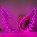 Ulalaza Neon Light Sign LED Night Lights USB Operated Decorative Marquee Sign Bar Pub Store Club Garage Home Party Decor (pink), 13.39 inches x 17.72 inches
