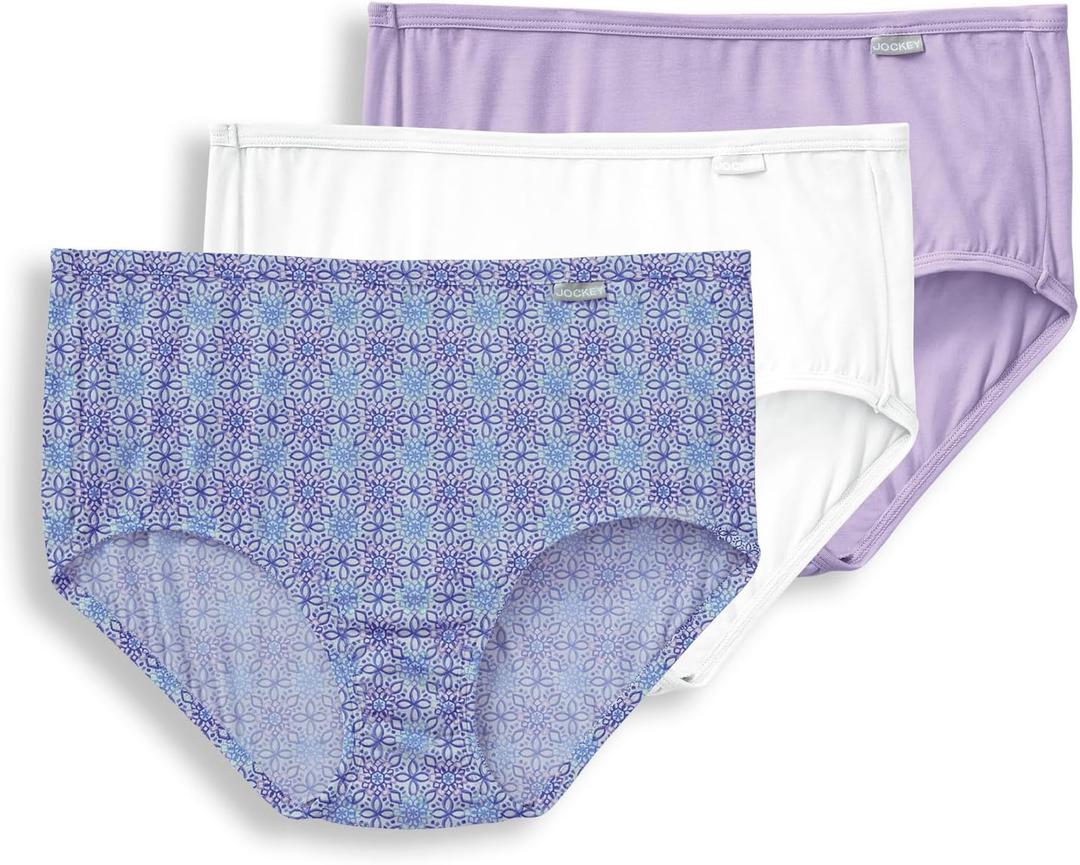 Jockey Women's Underwear Supersoft Brief - 3 Pack