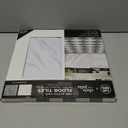 FloorPops x Chris Loves Julia 12-in by 12-in Bonneville Grey & White Marble Peel & Stick Floor Tiles, FP4421 (Gray)