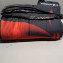 Black Merry Christmas Comforter Set Queen Size,Red Bow Bedding Set for Women Adult,Christmas Holiday Decor Comforter,3Pcs Soft Warm Bed Set with 2 Pillowcases(90 * 90)