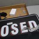 FITNATE 3D LED Infinity Mirror  Sign For Store Bar Cafe Window, 21"x10"