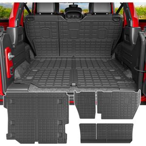 powoq Cargo Mat Compatible with 2018-2025 Jeep Wrangler JL Unlimited 4 Door Backrest Mat Trunk Mat TPE Replacement for 18-25 Jeep Wrangler JL 4X4 Accessories (Fit 18-25 JL 4X4,Trunk Mat+Backrest Mat) powoq Cargo Mat Compatible with 2018-2025 Jeep Wrangler JL Unlimited 4 Door Backrest Mat Trunk Mat TPE Replacement for 18-25 Jeep Wrangler JL 4X4 Accessories (Fit 18-25 JL 4X4,Trunk Mat+Backrest Mat)