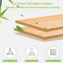 Foldable Shoe Rack, Bamboo Vertical Shoe Organizer Tall for Small Spaces. Multifunctional Narrow Shoe Shelf for Entryway, Closet, Corner, Bedroom, Hallway, Wood Color 5 Layers