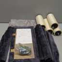 3-in-1 Pet Stairs for Cats, Dog Steps for Small Doggie Rabbits, 6.29''Depth Cat Stairs, Indoor Cat Ladders for High Bed for Pet's Joints, 1 Cat Condo Cave, Sisal Scratcher, Grey, Medium