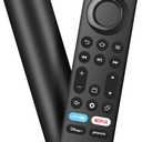 Replacement-Voice-Remote-Control fit for Smart TV Stick(2nd/3rd Gen)/TVs 4K Max(1st/2nd Gen),TVs Cube(1st/2nd/3rd Gen),Smart TV(3rd Gen),and for Insignia/Toshiba/Pioneer/Omni Smart TVs