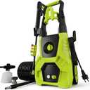 Pressure Washer, 5000PSI Max Electric Power Washer with Foam Cannon 35FT Power Cord 4 Nozzles, Pressure