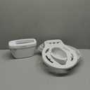 Summer Infant by Ingenuity My Size Potty Pro in White, Toddler Potty Training Toilet, Lifelike Flushing Sound, for Ages 18 Months+, Up to 50 Pounds