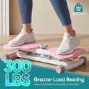 OLIXIS Waist Twister Machine Exercise, Ab Twister Board, 300 lbs Capacity, Noiseless Fitness Tool for Core & Belly Fat Workout, Anti-Slip Home Gym Equipment for Women and Men