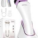 PRITECH Electric Shaver for Women - Cordless Lady Razor, Wet & Dry Waterproof Razor for Legs, Arms, Underarms, Bikini - USB Rechargeable