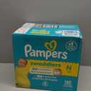 Pampers Swaddlers Diapers, Size 0 (up to 10 lbs), 140 Count, Absorbent, Keeps Baby Dry and Comfortable, Skin Safe Disposable Baby Diaper (Newborn)