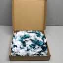 NIGHT-GRING Pop-Up Artificial Christmas Tree with 100LED Lights,Collapsible Pencil Christmas Trees for Holiday Carnival Party Christmas Decorations (Green)