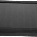 DECHOUS Jewelry Organizer Tray Sturdy Jewelry Display Box Lid Perfect for Rings Necklaces Bracelets (Black)